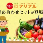 【News!!】新企画！フリフル厳選の旬の野菜フルーツ詰め合わせセットが登場！！